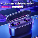 G5S TWS Bluetooth 5.0 Earphone 6D Wireless Earphones Stereo Sport Headphone A1W8