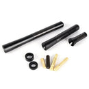 Universal Car Auto Short Stubby Antenna Aerial AM/FM Radio Mast Screw Type/Bla3C