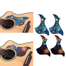 4pc Folk Acoustic Guitar Pickguard Self-adhesive Scratch Plate Accs