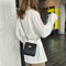 Fashion Messenger Bag Women PU Leather Shoulder Bags Small Purse (Black)