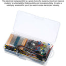 Electronics Component Basic Starter Set With 830 Tie-Points Breadboard ToolSEAU