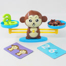 Monkey Number Match Math Balancing Scale Early Learning Educational Toys