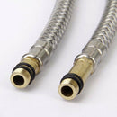 2x 60cm Flexible Braided Stainless Steel Faucet Hose Connector