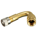 Pairs 45 Degree Tyre Valve Extension Adaptor Motorcycle Car Tire Stem Exten I1O1