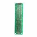 10x 2x8cm perforated grid board PCB strip PCB board circuit board PCB green J5T5