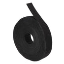 Long Fastening Tape 2cm Hook & Loop Fastening Tape Cable Ties 5M Black L3K6