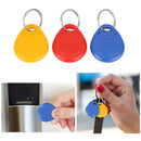 3 Keychains 125Khz Sensitive ID Card Token Label Keychain Rewritable Waterproof