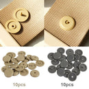 10Ã—Universal Clip Seat Belt Stopper Buckle Button Fastener Safety Black Car.Part