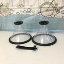 Creative Transparent Vortex Piggy Bank Gravity Circling Saving Box Vortex B A1M2