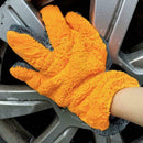 Car Cleaning Gloves Double-faced Coral Fleece Gloves Cleaning Home Tools Ne W3S0