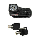 Metal Motorcross Scooter Anti-theft Brake Disc Lock Wheel Alarm Security Loud