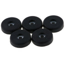 5 Pcs 40x10mm Round Rubber Feet Non-Slip Rubber Furniture Floor Pads Chair Leg