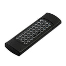 Backlit MX3 2.4G Air Mouse Wireless Qwerty Keyboard IR Remote T3 Smart ControlLJ