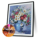 5D DIY Full Round Diamond Painting Flower Rhinestones Cross Stitch (B904)