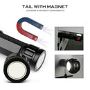 Ultra Powerful Usb Torch Rechargeable T6+Cob Strong Magnetic Flexible Led F