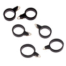 4x Fishing Rod Hook Keeper Elastic Lure Bait Outdoor Fishing S/M Black