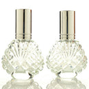 15ML Reusable Empty Glass Perfume Spray Bottle Holder Refillable Travel Case lj