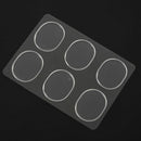 6pcs/set Snare Drum Mute Pad Drum Damper Gel Pads Snare Tom Drum Muffler Mu G6O6