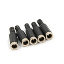5 Pcs IMC 5.5mm x 2.1mm  Female DC Power Socket Jack Connector Adapter `US