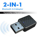 KN322 Wireless Bluetooth Adapter Transmitter Dongle Stereo Audio Receiver
