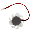 Plastic Mini Cooling Fan Heatsink Cooler DC 12V for PC Computer GPU M6K4