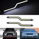 1PC Bright 6000K Car COB LED Lights Daytime Running DRL Fog Driving Lamp Wh JR