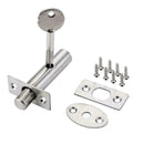 Stainless Steel Pipe Tube Well Lock Invisible Pipe Urgent Door Fireproof Lo U2M0