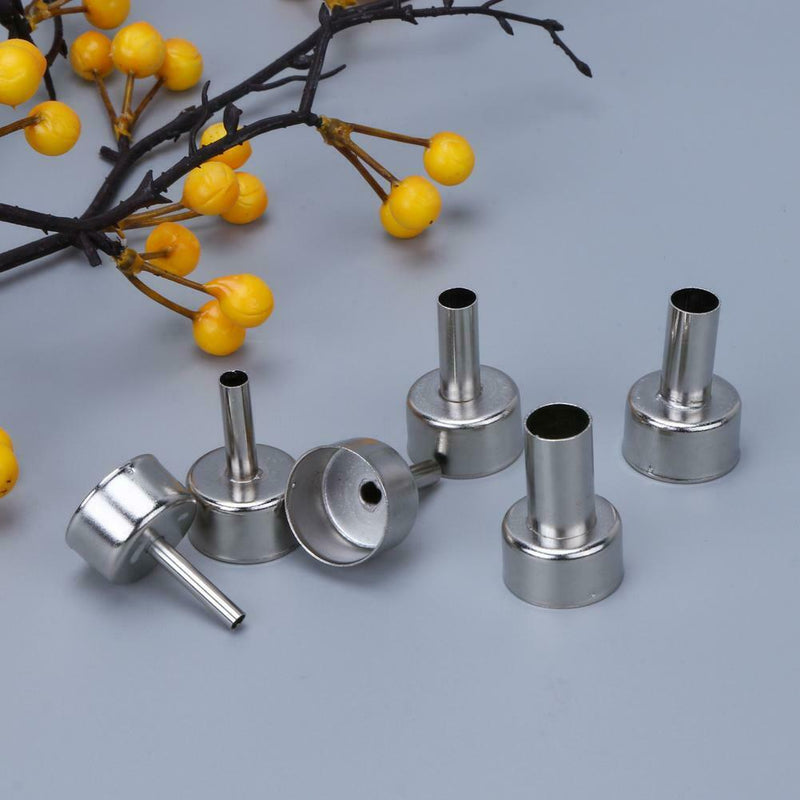 6pcs Universal Nozzle Soldering Station Hot Air Stations Gun Welding Nozzle