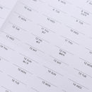 2021 Block Year Planner Daily Plan Paper Wall Calendar for Office School H Hn