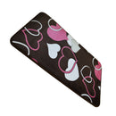 Carpet Geometric Print Coral Fleece Doormat Non-slip Floor Mat Hallway kitc