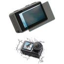Tempered Glass Protector Cover Case For Dji Osmo Action Camera Lens Cap Lcd