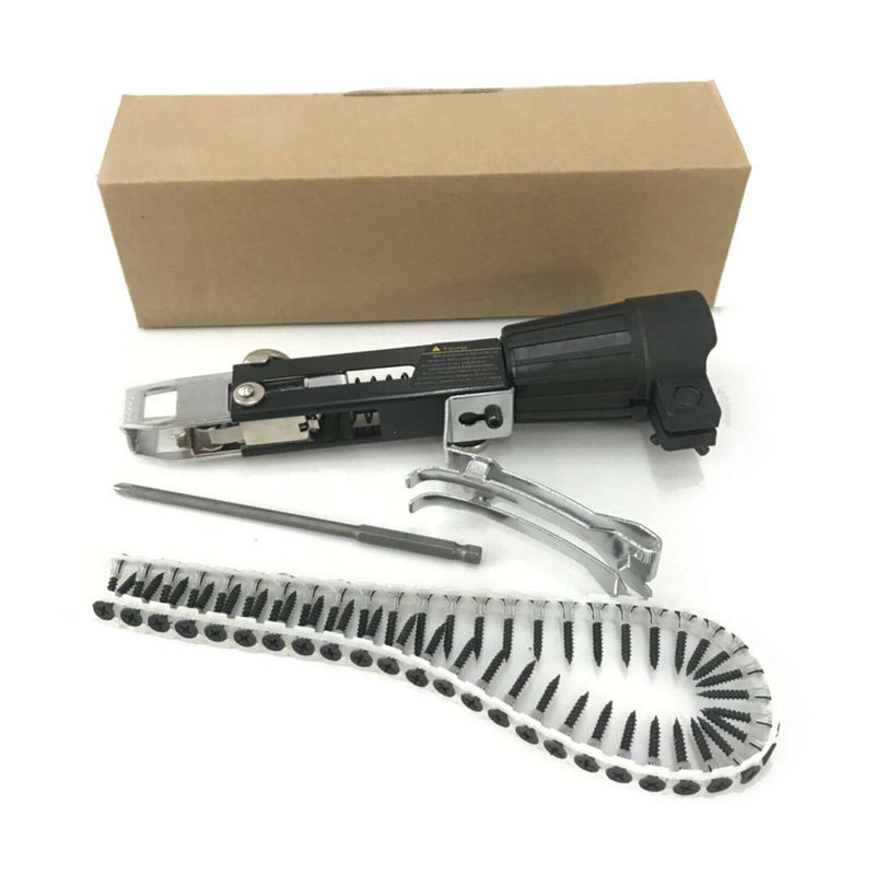 1 Set Nail Gun Adapter Automatic Screw Spike Chain Drill Woodworking Tool