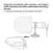 On-Camera External Microphone Mic with Windscreen for Smartphones DSLR