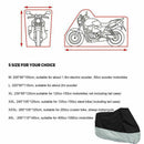 Motorcycle Cover Waterproof Anti Dust Rust Rain UV Motorbike Protector L Nice