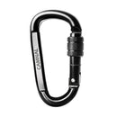 3pcs/set 30KN Rock Climbing Hiking Screw Locking Carabiner Hook CE Certified