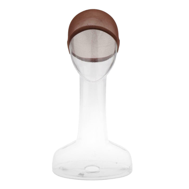 Professional Nylon Wig Stocking Liner Cap In Coffee Breathable for Women Men