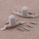 2pcs Sun Visor Clip 51168243575 Fit For BMW E46 M3 323Ci 328Ci 325xi 323i 330xi
