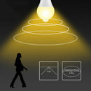 Motion Sensor Detector Bulb IR LED Auto On/Off Indoor Night Light Lamp 9W TAW