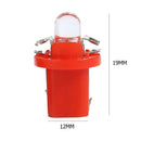 10pcs T5 B8.5D LED Car Trucks Light Auto Dashboard Instrument Light Bulbs Lamp