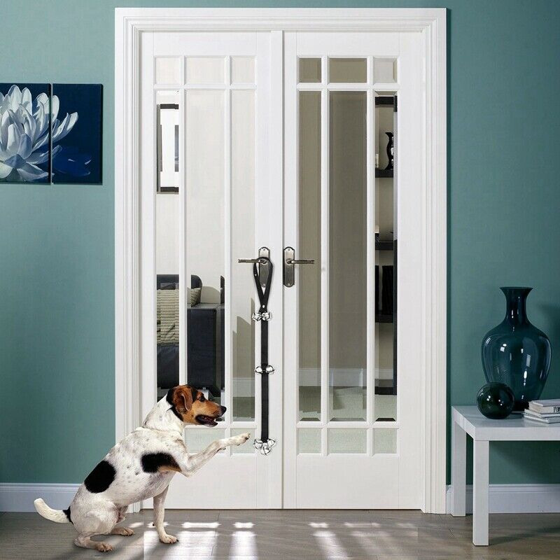 2 Pack Dog Doorbells for Potty Training Potty Bells with 7 Extra Loud Bells