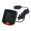 Bike Cycling Bicycle Cycle Computer Odometer Speedometer Backligh D3T9
