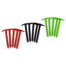 5Pcs/Pack 14.5cm Plastic Tent Peg Nail Tent Stakes for Outdoor Camping Red
