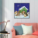 5D DIY Full Drill Diamond Painting Dogs Animal Cross Stitch Embroidery Kits