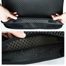 Folding Double Side Waterproof Cat Mat Kitten Litter Pad Trash Bed(Black/S)