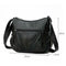 Solid Women Messenger Washed PU Leather Crossbody Bags Shoulder Handbags A