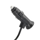 1*2 Way Car Cigarette Lighter Socket Splitter 12V Dual USB Charger Power-Adapter