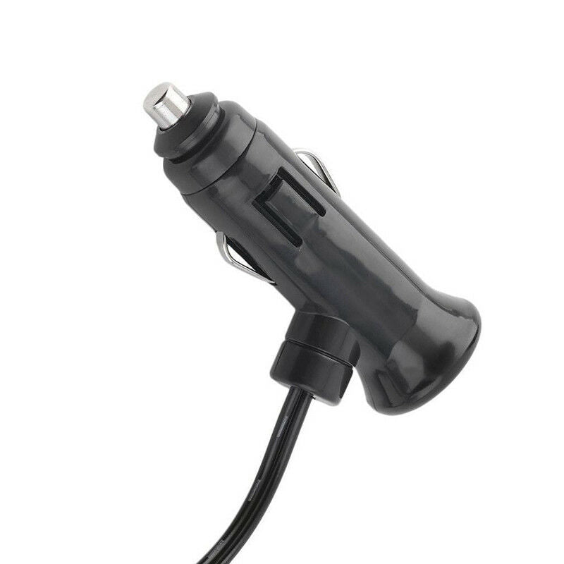 1*2 Way Car Cigarette Lighter Socket Splitter 12V Dual USB Charger Power-Adapter