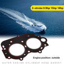 Cylinder Head Gasket for Yamaha 2 Stroke 9.9hp 15hp 18hp Outboard Motor A