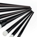 Pro 7Pcs Makeup Brushes Set Black White Powder Foundation Blush Brush Tool