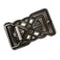Alloy Celtic Pattern Belt Buckle Rectangle for Leather Belt Women Men Casual